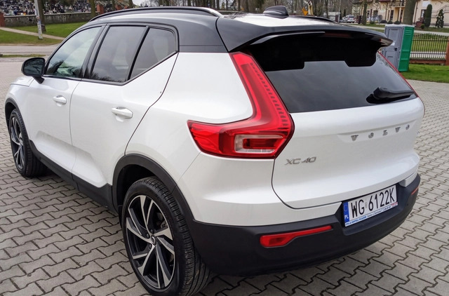 Volvo XC 40 cena 132600 przebieg: 20451, rok produkcji 2022 z Iława małe 667